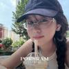 New gm Jewelry Series Oval Glasses Frame Women Diamond Fashion Plain Glasses Carat High-end frames
