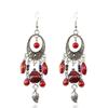 Богемные серьги с бисером, геометрическими кисточками - Винтажные этнические висячие серьги для женщин