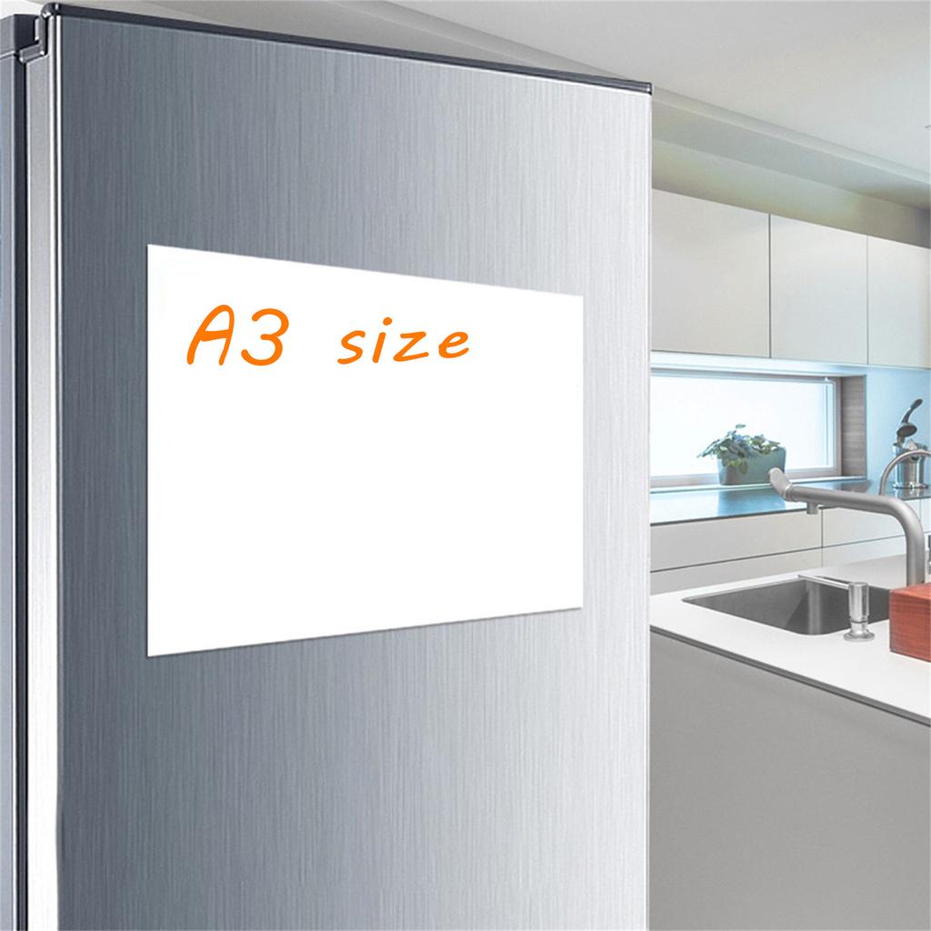 A3 Reminder Fridge Magnetic Whiteboard Family Message Board Office Memo NEW