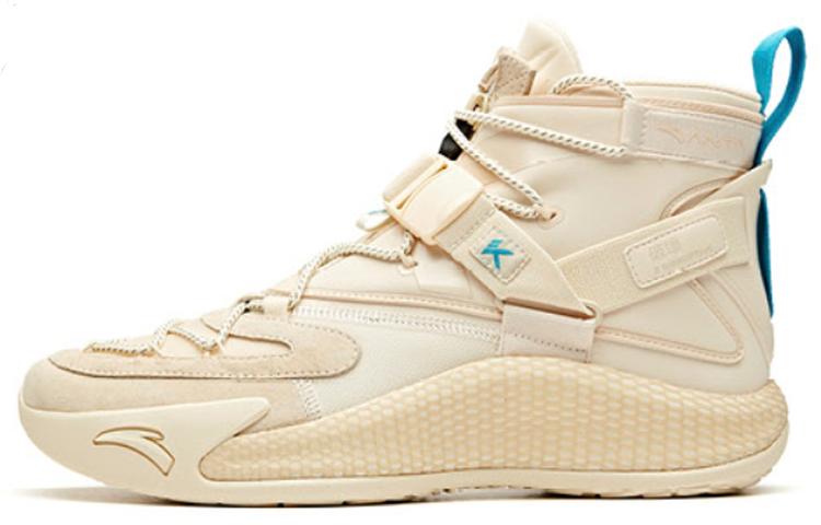 Men's Sneakers ANTA KT5 Basketball Shoes Men's High-top Yellow