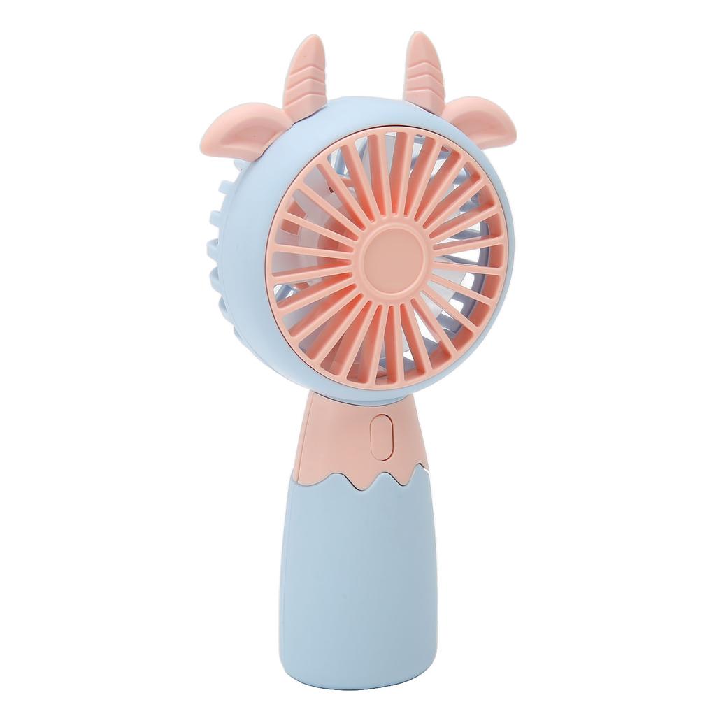 Mini Handheld Fan USB Portable Ergonomic Design Intensive Grid Design 300mAh Cute Handheld Small Fan