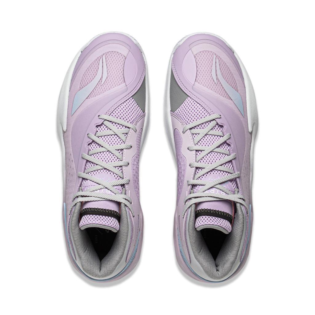 Li Ning Технология стабилизации Противоскользящая Поддержка стабильности Комфортная амортизация Износостойкие Легкие Отскок Полувысокие Баскетбольные кроссовки ABAV027-3
