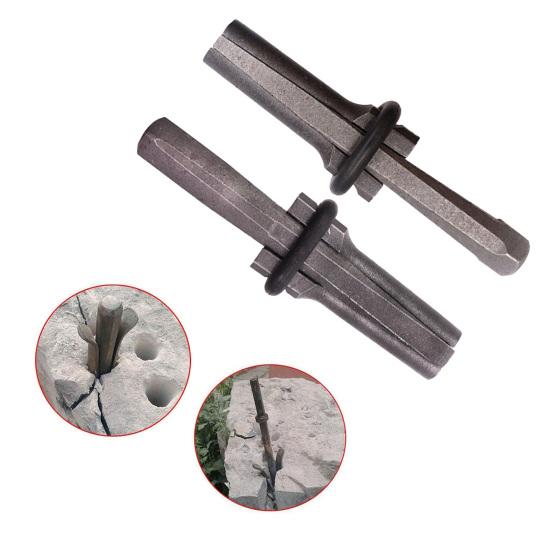 Каменный раскалывающий станок Многоцелевой пробковый клин высокой твердости Раскалывающий бетонный камнерезной станок Поставка для мастерской