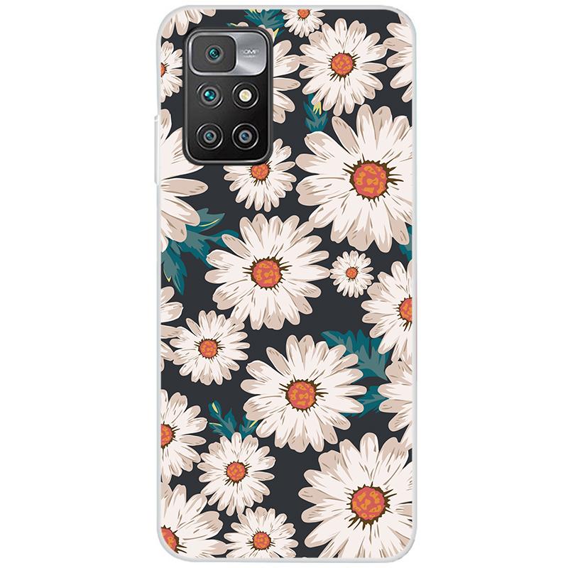 Чехлы для Redmi 10, силиконовая задняя крышка, чехол для телефона для xiaomi Redmi 10, 2022, мягкая сумка, 6,5 дюйма, глобальный чехол, бампер из ТПУ, новинка