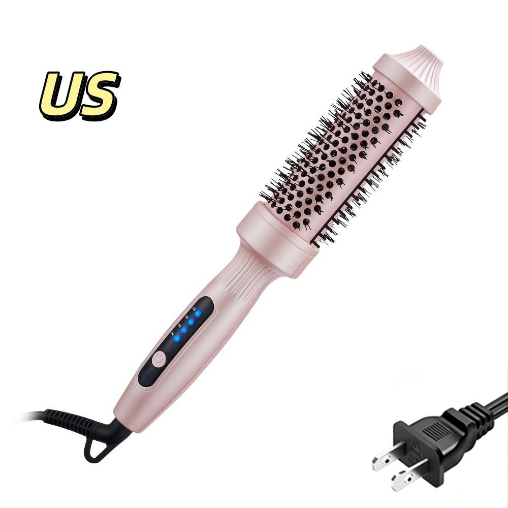 Curling Curling And Straightening Hair Brush 2 In 1 Fluffy Volume Hair Care Styling Tool  Home Use