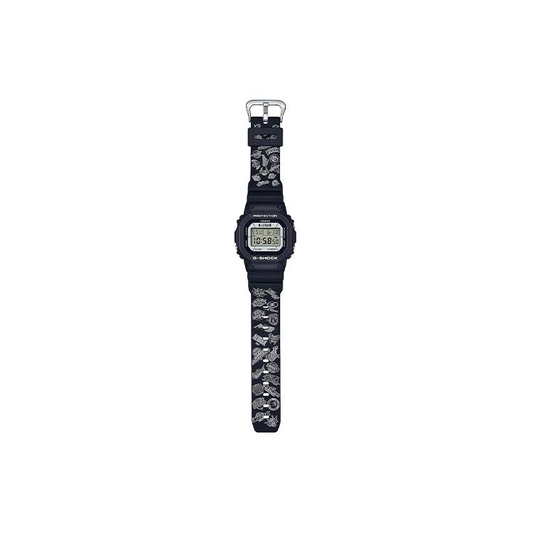 Casio Мужские часы G-SQUAD Series Черные DW-5600BLG21-1JR
