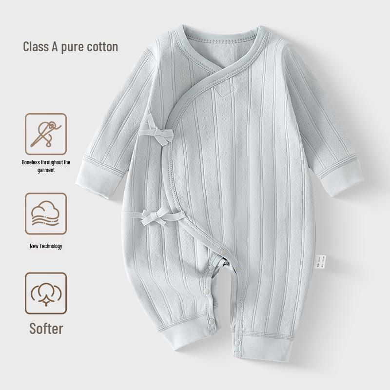 Детский боди из чистого хлопка - Монашеский комбинезон для новорожденных на все сезоны (0-3 месяца)