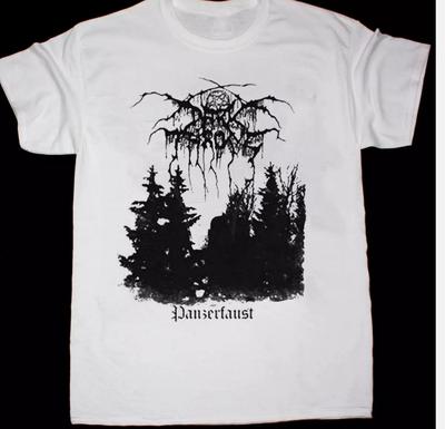 Редкая футболка группы Darkthrone, хлопок, короткий рукав, базовая белая, все размеры