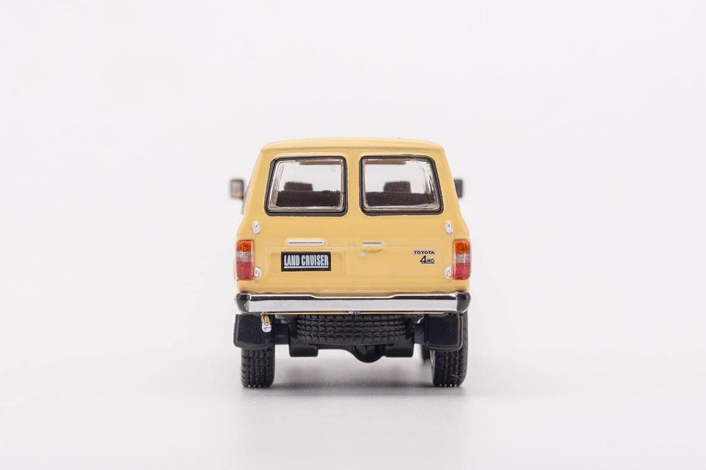 Gaincorp Products 1/64 Scale Toyota Land Cruiser 60 RHD Beige Finished Model KS-029-86