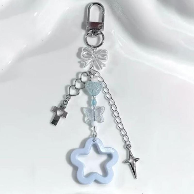 1 шт. подвеска в виде банта с кисточкой, ручная работа, брелок с бисером «Волна на Землю», брелок в виде меча Купидона, украшение своими руками