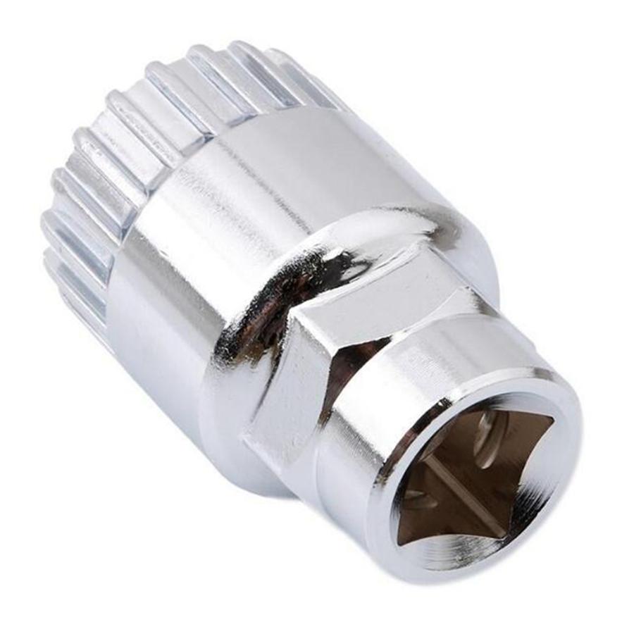 Mountain Bike Demolition Center Axle Sleeve Square Hole Spline Center Axle Removal Installation Maintenance Tool