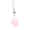 Formemory Car Rearview Mirror Decorative Tassel Bag Mirror Pendant Charm Decoration Accessory Rhinestone Pendant Cute Pom Pom Car Decoration (Pink)