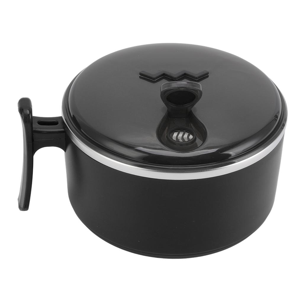 Insulated Bowl 304 Stainless Steel with Lids Stand Design Hollow Double Layer Heat Insulation Ramen Mug for Kitchen