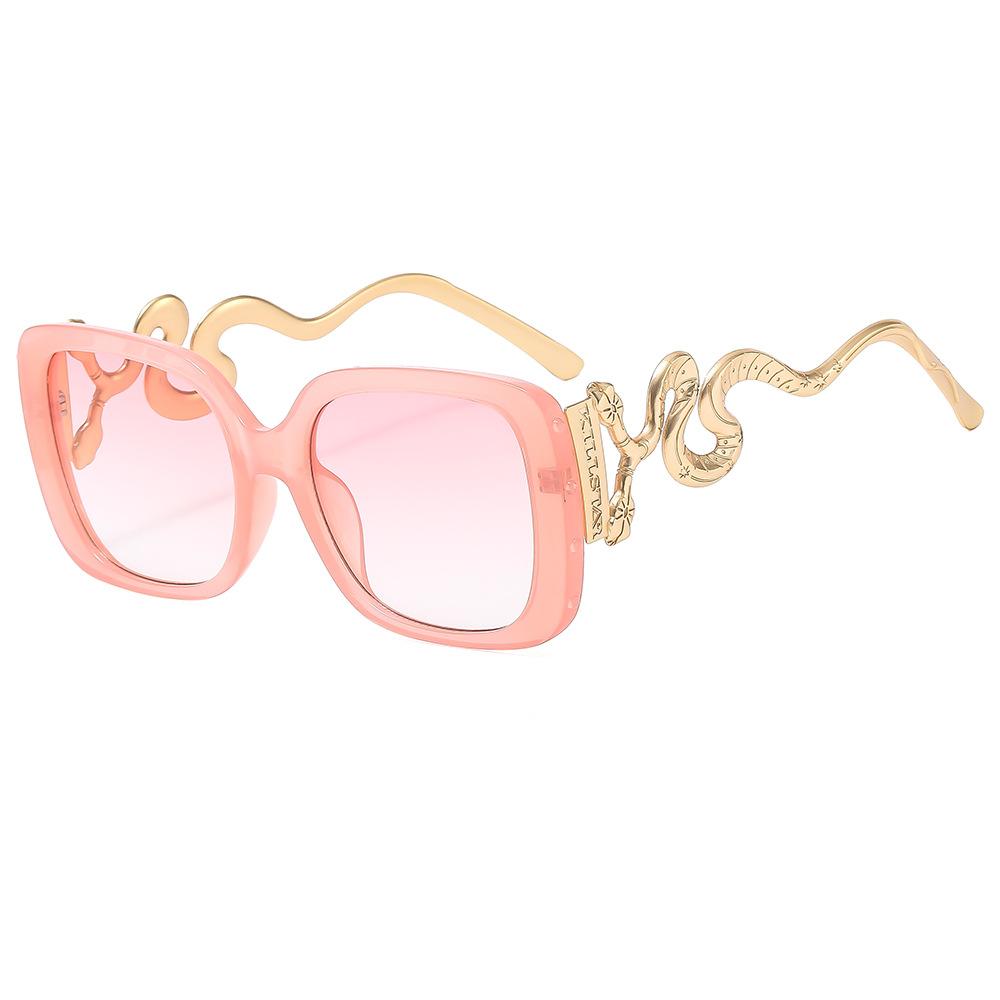 Солнцезащитные очки с двумя головами, британские ретро готические темные, солнцезащитные очки с защитой от УФ-излучения