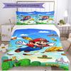 3pcs Duvet Cover Set (1*Duvet Cover + 2*Pillowcase, Without Core), Super Mario Print Soft All‑Season Bedding Set, Home Bedroom Decor Gift