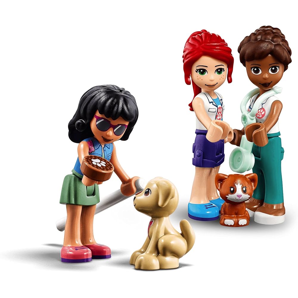 LEGO Друзья Клиника для животных Хартлейк Сити Набор 41446 с Мини-фигурками и Аксессуарами