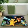 Pokemon Charizard Fire Graffiti Print Non-Slip Doormat for Home Decor
