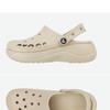 Crocs Сандалии женские Baya Platform Clog Winter White 208186 11s