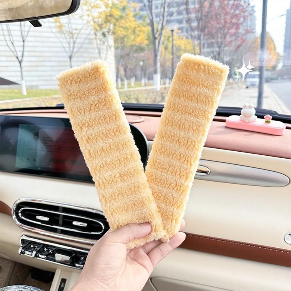 Adjustable Car Seat Belt Cover 26cm Seatbelt Shoulder Protector for Kids Adults