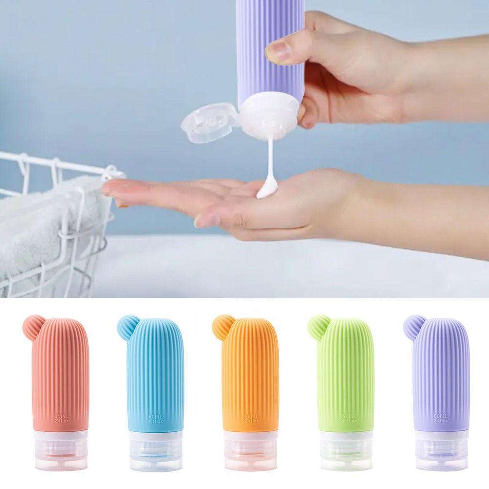 Visible Design Lotion Container Squeeze Shower Gel Lotion Bottle New Shampoo Sub-Bottling Travel