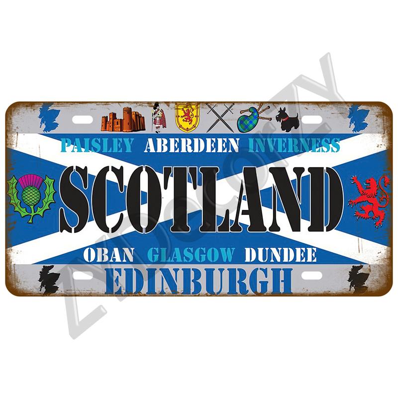 Флаг страны Жестяная табличка с флагом Франция Испания Германия Жестяная табличка для стены Домашний ресторан Ремесло Бар Декор Металлическая табличка Мексика США