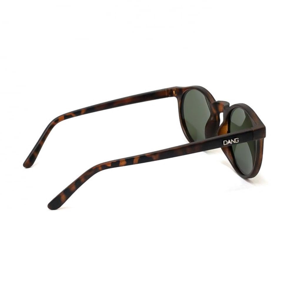 DANG SHADES ATZ TORTOISE Матовые x Зелено-серые Поляризационные Солнцезащитные Очки