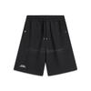 X OG_Slick Collaborative Skateboard Series Letter Print Drawstring Loose Casual Shorts Men Bottoms Black AKST459-1