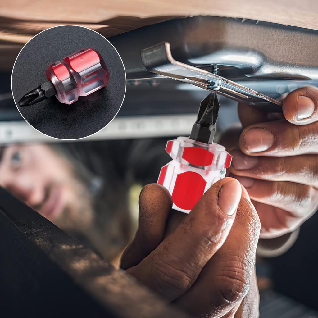 Набор из 5 отверток с изогнутым шлицем ZType, двухсторонняя отвертка с крестообразным шлицем/плоскими отвертками для работы в труднодоступных местах