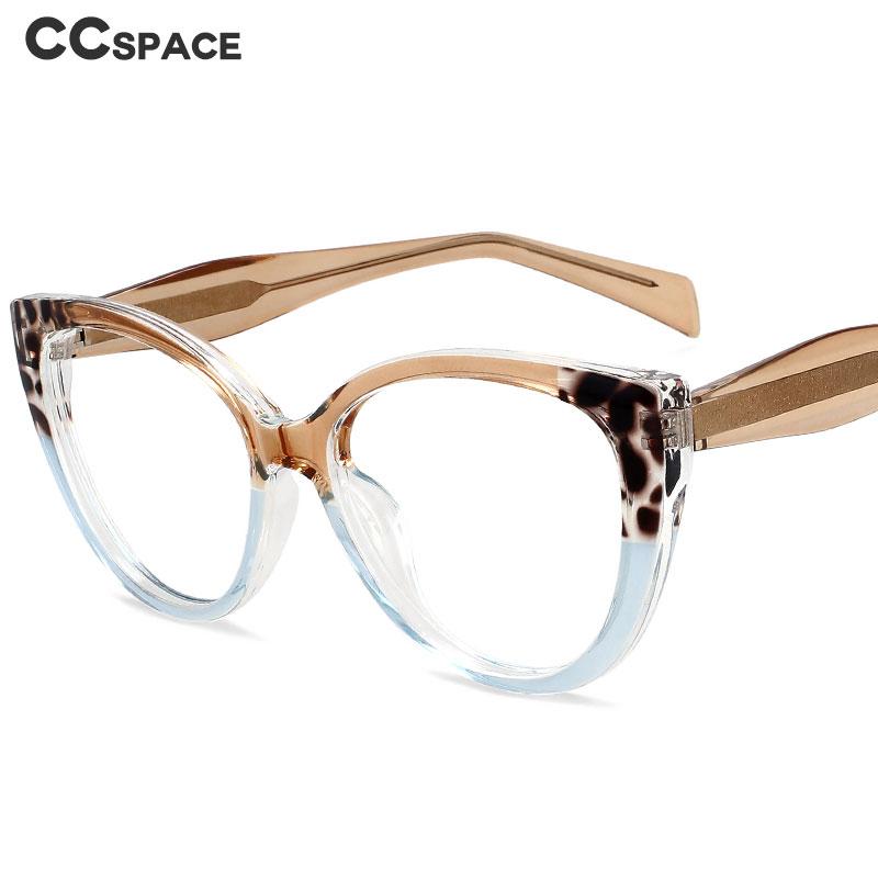 54472 Fashion Tr90 Anti Blue Light Blocking Cat Eye Glasses Frame Women Luxury Designer Retro Eyeglasses for Ladies