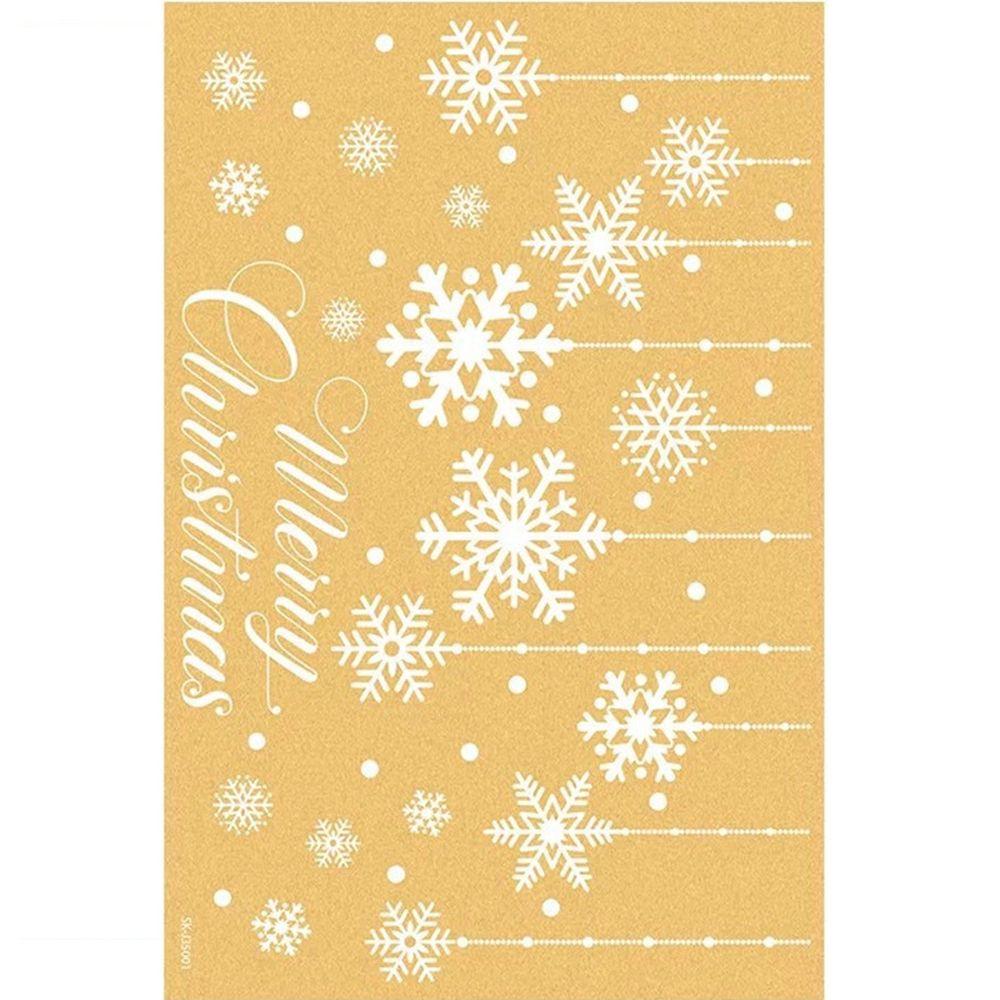 Xmas Merry Christmas New Year Santa Claus Window Sticker Murals Home Decals Christmas Wall Stickers