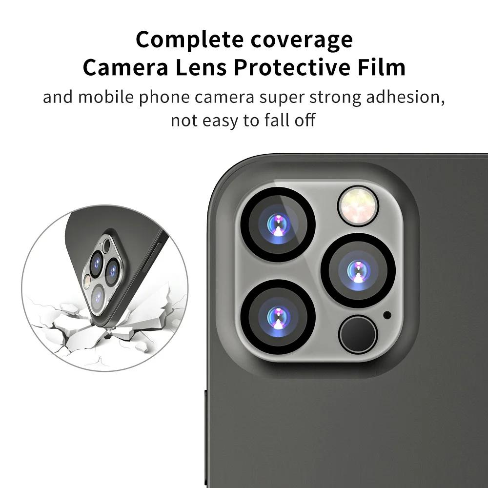 3 шт. Защитная пленка из закаленного стекла для объектива HD-камеры IPhone 17 16 15 14 12 13 11 Plus 13 Mini Pro Max Защитная пленка для экрана объектива телефона
