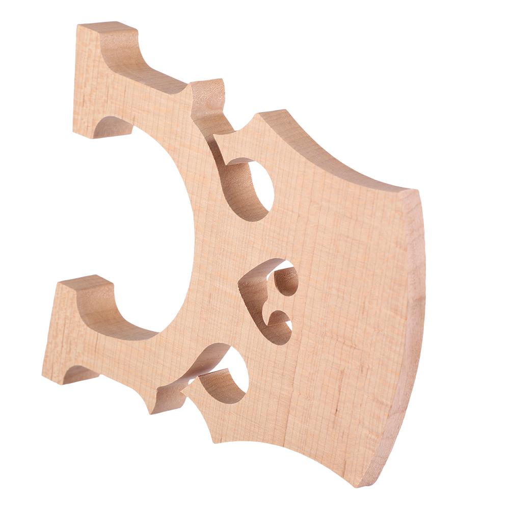 Maple Wood Cello Bridge Replacement Parts Instrument Accessory for 1 4 Cellos