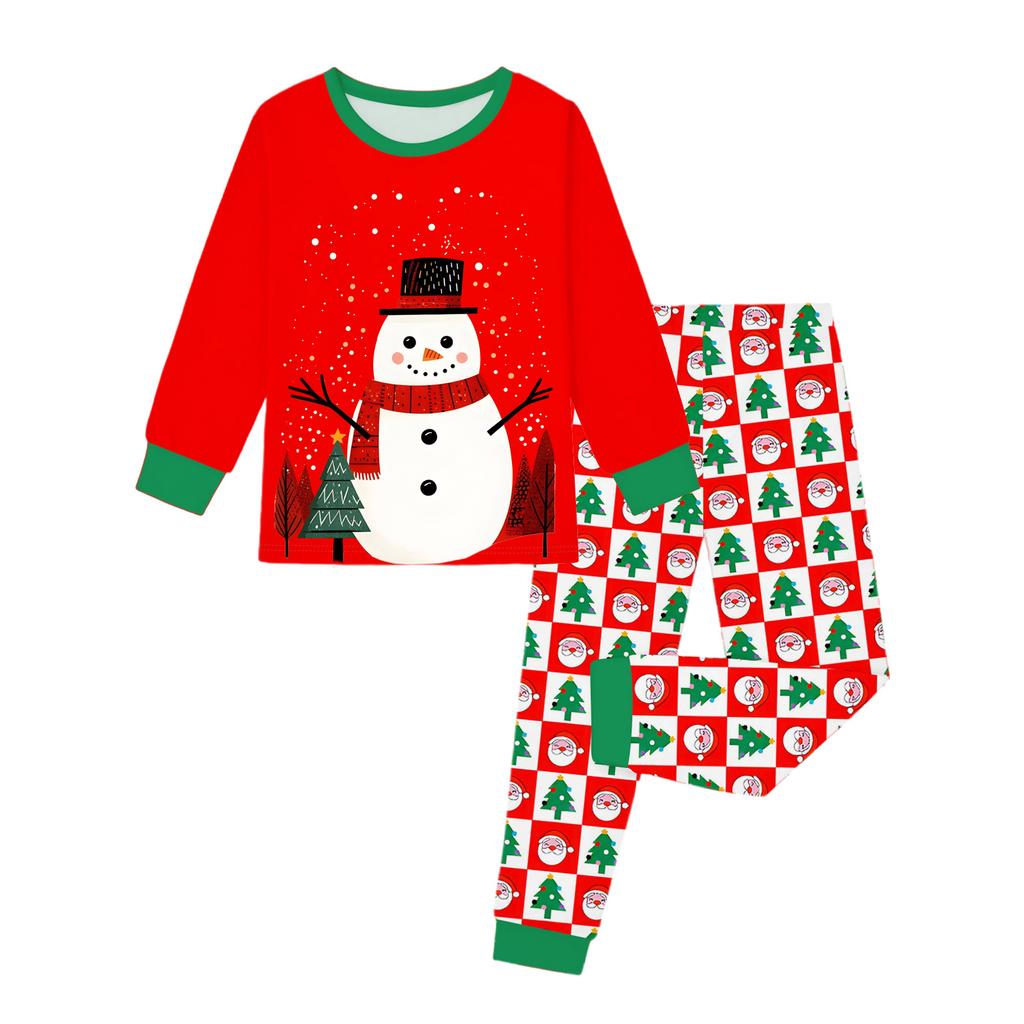 Children's Fashion Suit Skirt Round Neck Long Sleeve Top Pants