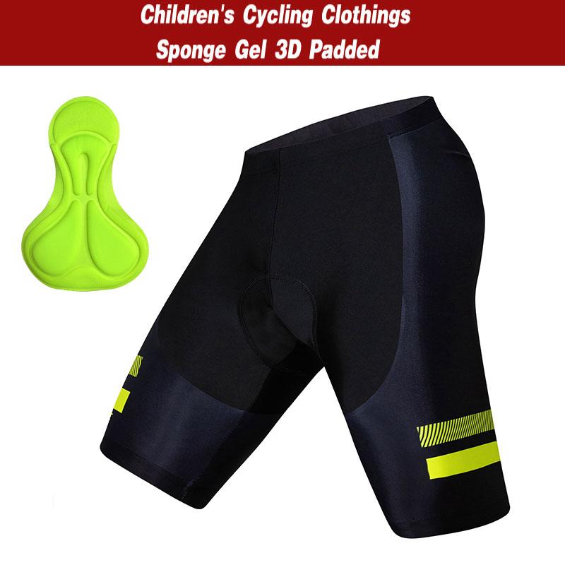 2024 High Quality Kids Bicycle Comfortable Underwear Sponge Gel 3D Padded Bike Child Short Pants Boys Girls Cycling Shorts Pant