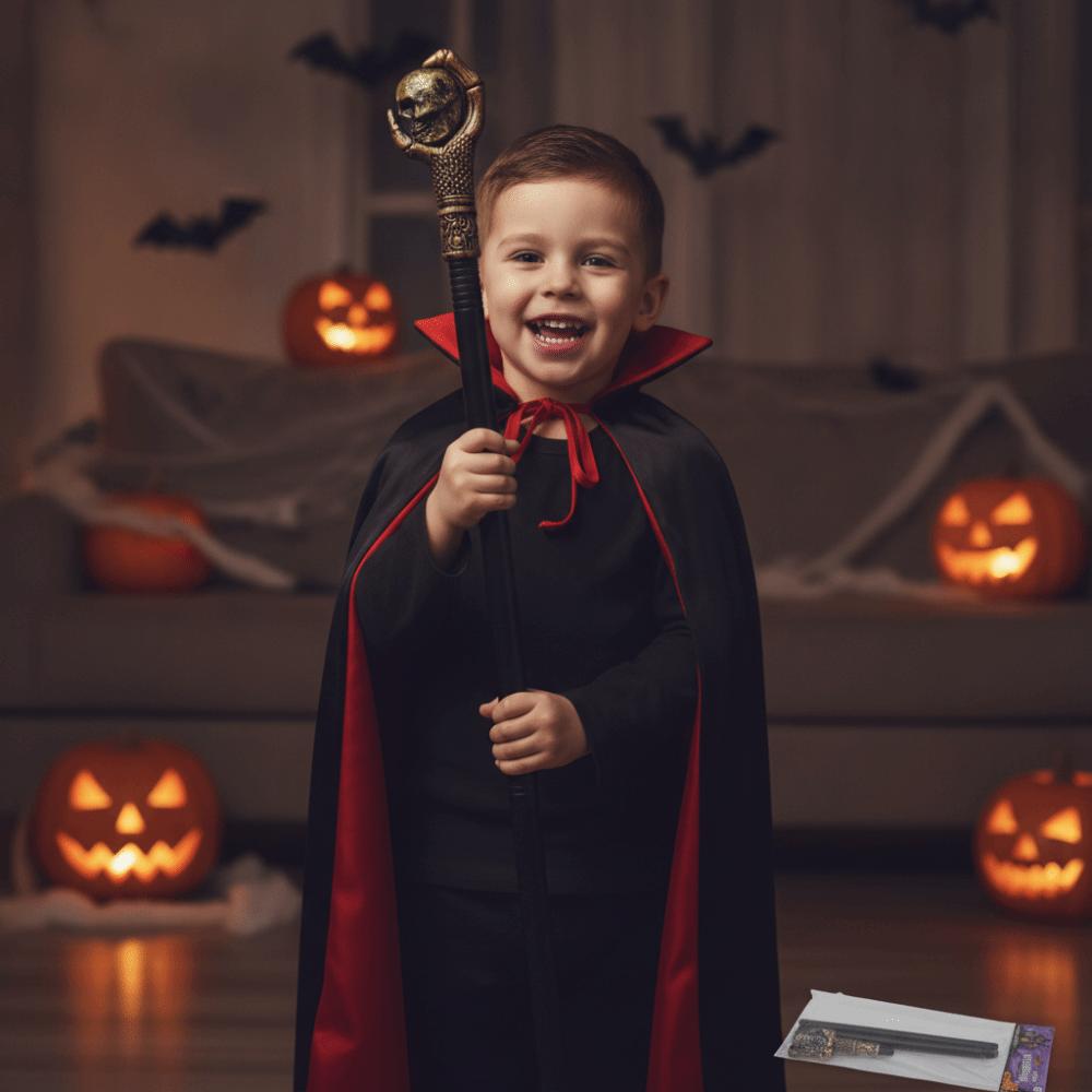 Plastic Halloween Scepter Role Play Kids Costume Cane Magician Pharaoh Claw Scepter  Party Props