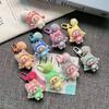 Cute Plush Keychains Party Gifts Kawaii Keychain Phone Chain New Year Xmas Party Favors Gift Baby Face Cute Aesthetic Keychain