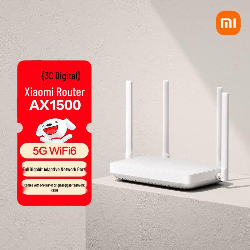 Гигабитный Mesh Wi-Fi роутер Xiaomi AX1500 (Китайская версия)