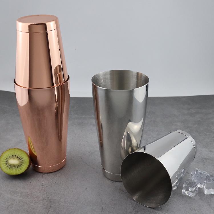 American Stainless Steel Boston Cocktail Shaker Tools