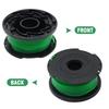 2Pcs Spool for Black & Decker GH3000/GH3000R/LST540/LST540B Lawn Mower Part,SF-080-BKP