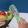 Многофункциональный скребок для хранения, Овощечистка с трубкой для хранения, Овощечистка для продуктов, Бытовая овощечистка