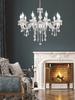 Żyrandol Glamour Z Kryształkami Cristallo 10X40W E14 Candellux