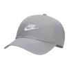 Nike Embroidered Logo Cotton Baseball Cap Grey Casual FB5368-073