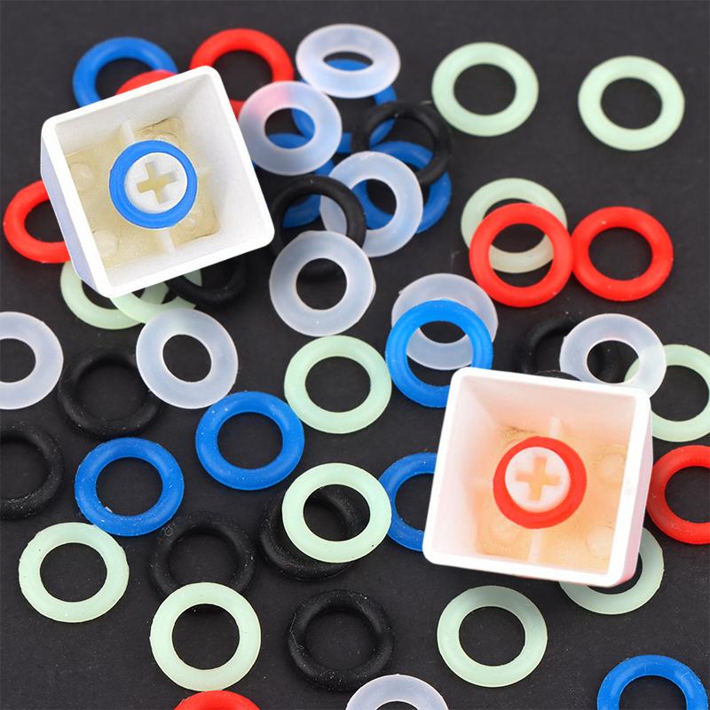 108 шт. Колпачки клавиш Резиновые уплотнительные кольца Демпферы переключателей Демпфер Звукопоглощающие Тишина Под колпачками клавиш Для механической клавиатуры