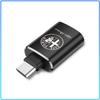 Автомобильный USB Type-C Кабель-конвертер Адаптер для зарядки Автоаксессуары Для Alfa Romeo 147 159 156 Giulietta Giulia Mito Spider Alpha Подголовник