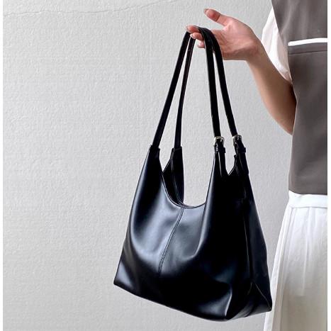 IELGY Retro Commuter Tote Bag Large Capacity Portable Shoulder Bag