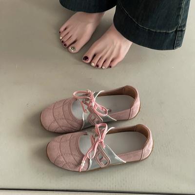 Дизайн в стиле ретро, повседневные моральные тренировочные туфли на шнуровке, туфли Мэри Джейн, женская летняя мода, универсальные спортивные туфли с мелким вырезом