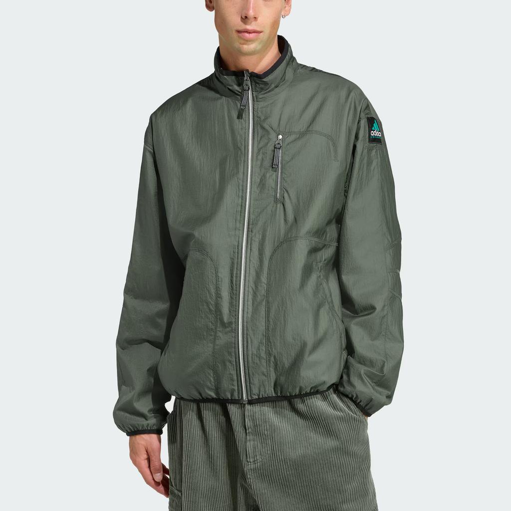 Adidas Серия оборудования FW25 Двусторонняя вельветовая куртка свободного кроя со стойкой, на молнии, с длинными рукавами, мужские куртки JV7660