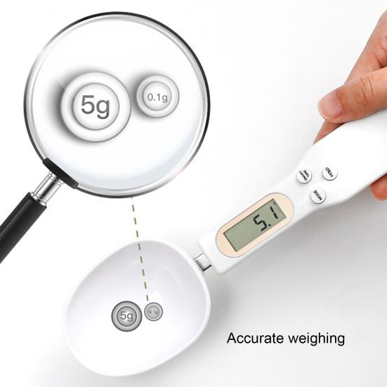 Цифровая кухонная ложка, электронный весовой измерительный дисплей, ложка, миллиграммовая ложка, ЖК-весы, съемная головка, помощник по приготовлению выпечки