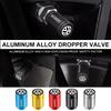 Valve Stems Caps 4pcs Car Wheel Tire Valve Caps Air Stem Covers Auto Parts For Volkswagen VW Scirocco Jetta Beetle Golf 4 5 6 Pa zr2