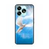 Чехол для Umidigi A15 A15C Милый Цветок Мышь Ударопрочный Силиконовый Мягкая Задняя Крышка для Umidigi A15C NFC A 15 Мобильный Защитник Fundas